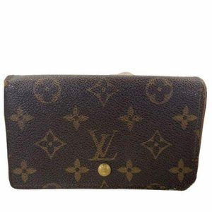 Authentic Louis Vuitton Wallet Porte Monnaie Billet Bifold Monogram LV Vintage